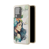 Vegan Goddess Biodegradable Samsung Phone case