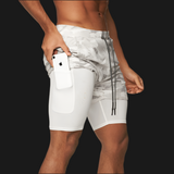 Dual Layer Sports Shorts - Camo