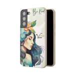 Vegan Goddess Biodegradable Samsung Phone case