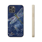 Dragonfly Biodegradable i Phone Case