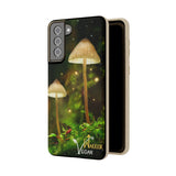 Magical Mushroom Biodegradable Samsung Phone Cases