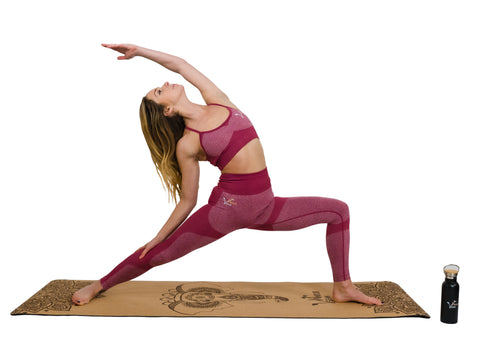 Cork Eco Yoga Mat including Cork Bag