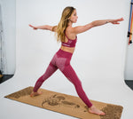 Cork Eco Yoga Mat including Cork Bag