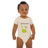 Organic Cotton Herbivore  Baby Body Suit
