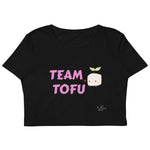 Cute Organic Team Tofu Crop Top