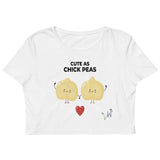 Cute Chick Peas Organic Crop Top